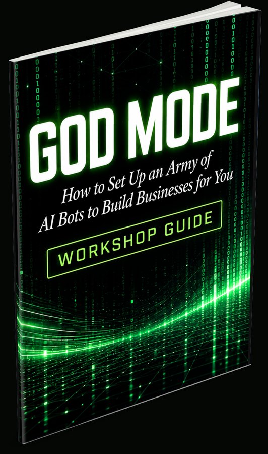 God Mode Ultimate Guide PDF workshop guide mockup