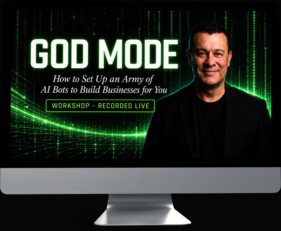 God Mode Workshop recorded live on monitor